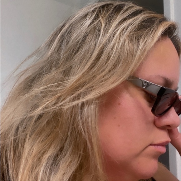 Gianni Versace Black Vintage Sunglasses